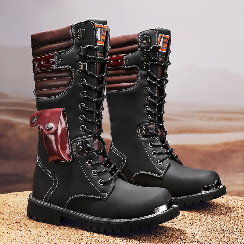 Soft Sole Booties - Botas de moto de caña alta