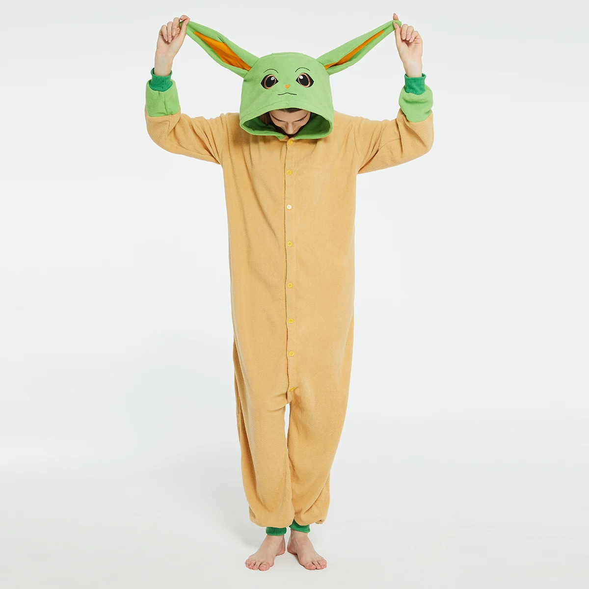 Baby Clothing Discount - Adultos Yoda Baby Grogu Onesies disfraz