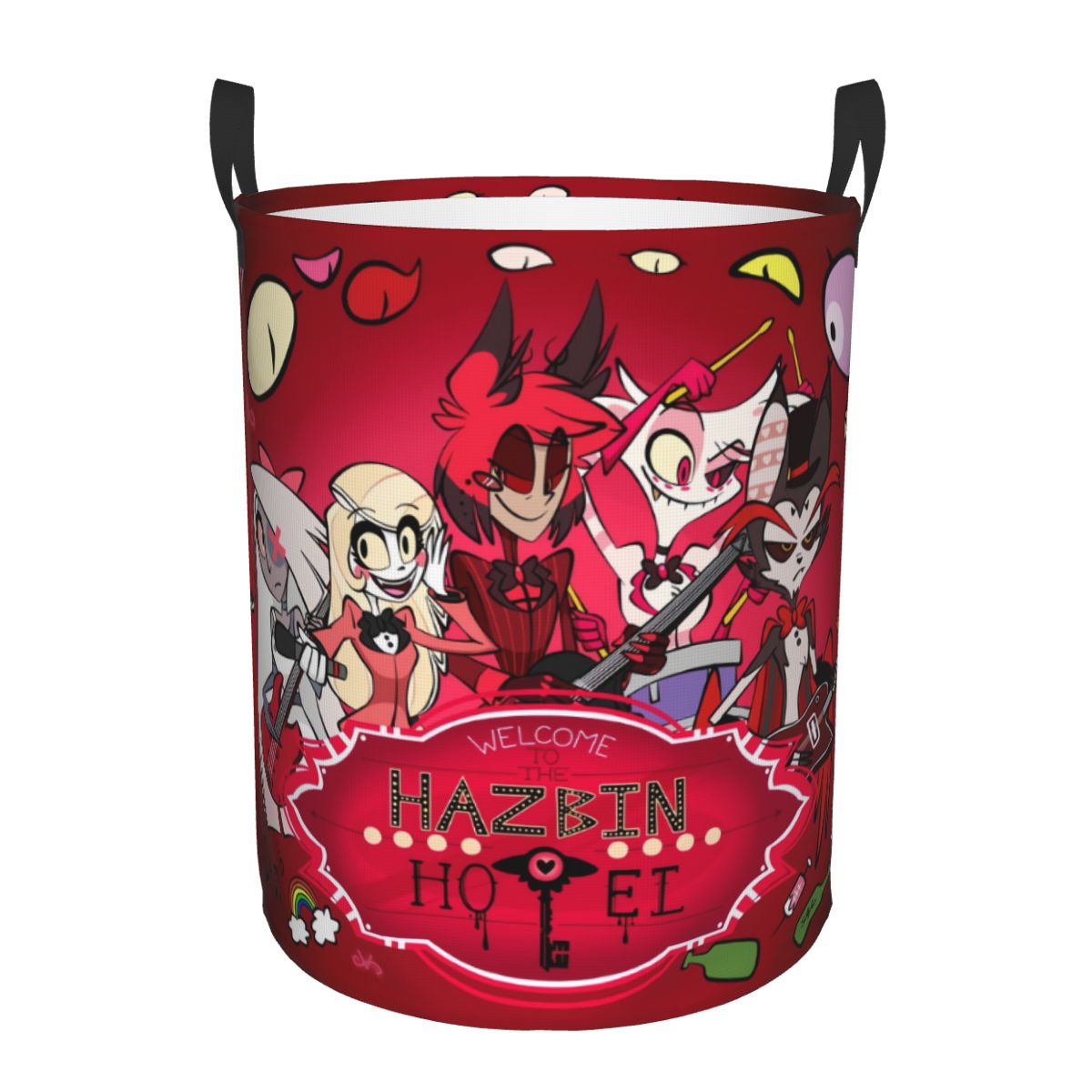 Baby Clothing Basket - Cesta de lavandería Anime H-Hazbin Hotels,