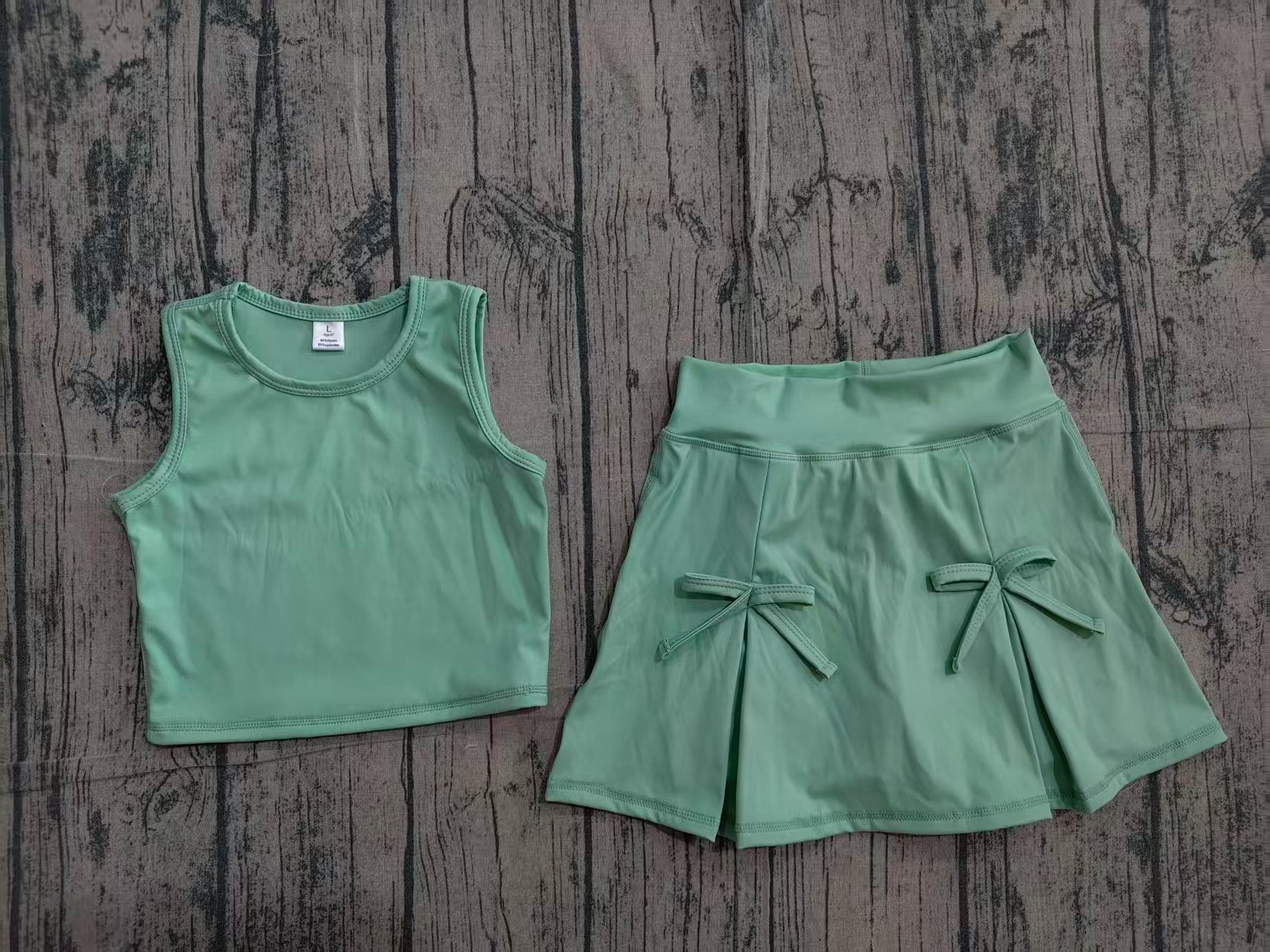 Baby Yoga Clothing - Conjunto de Ropa Deportiva para Niñas