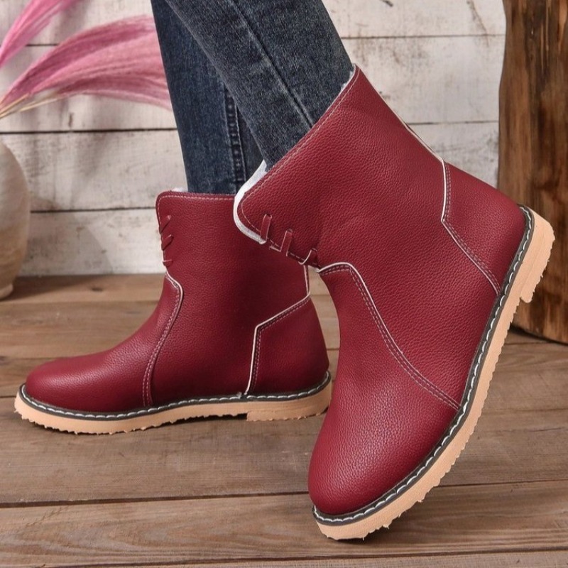 Soft Sole Booties - Botines Cálidos de Mujer con Punta