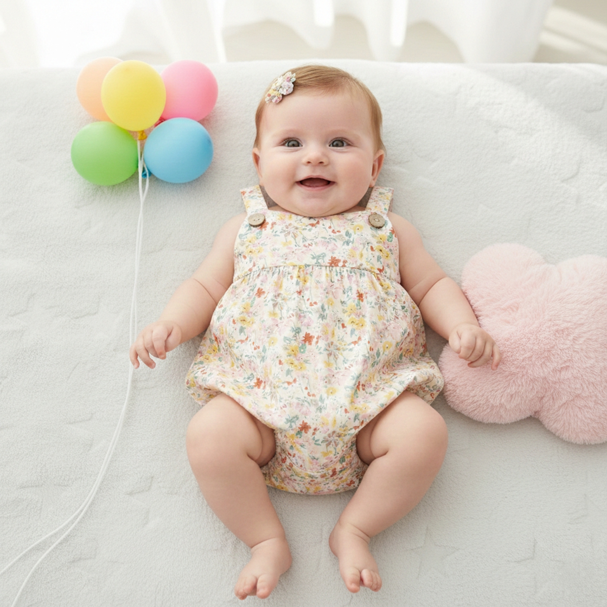 Baby Clothing Pk - Sanlutoz Ropa floral para bebés, moda