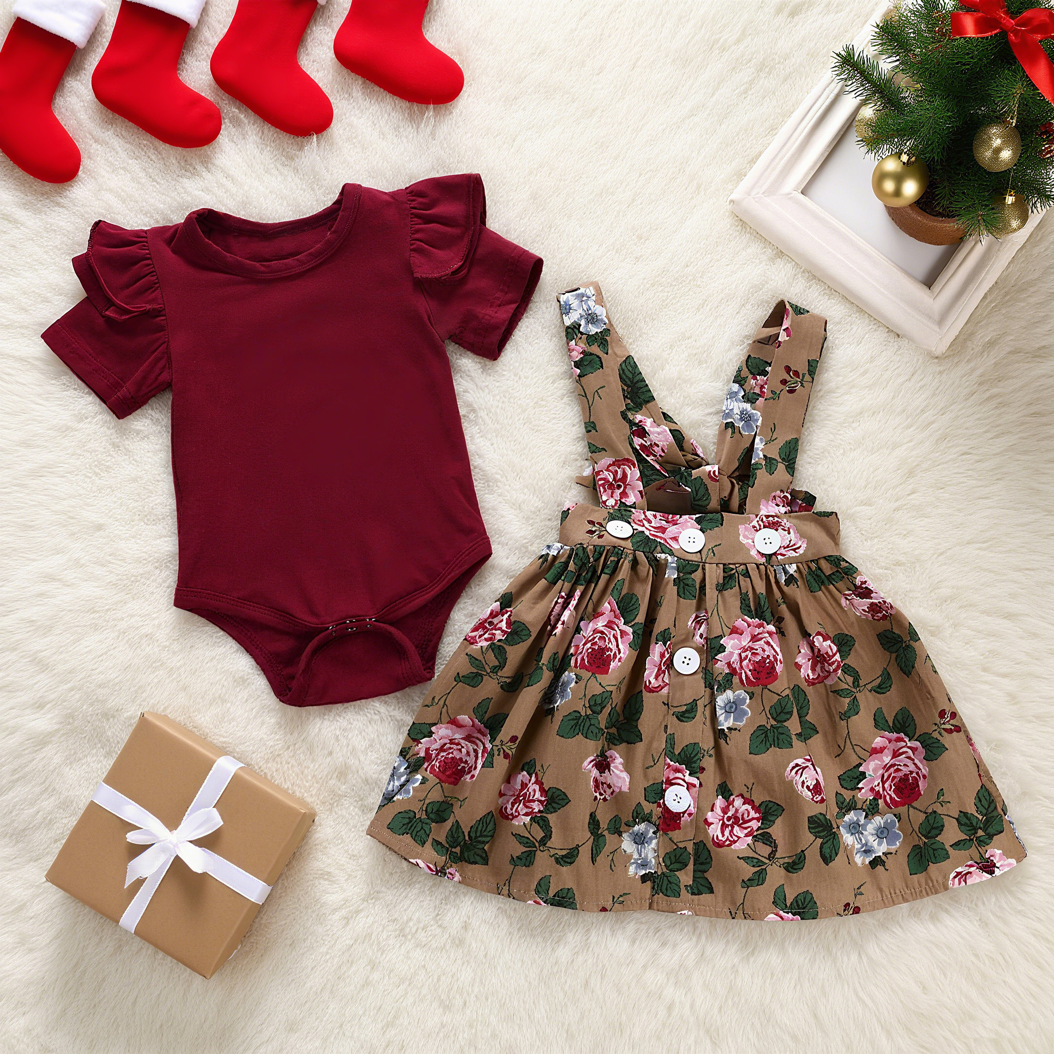 Baby Clothing Online - Conjunto de ropa de Navidad para