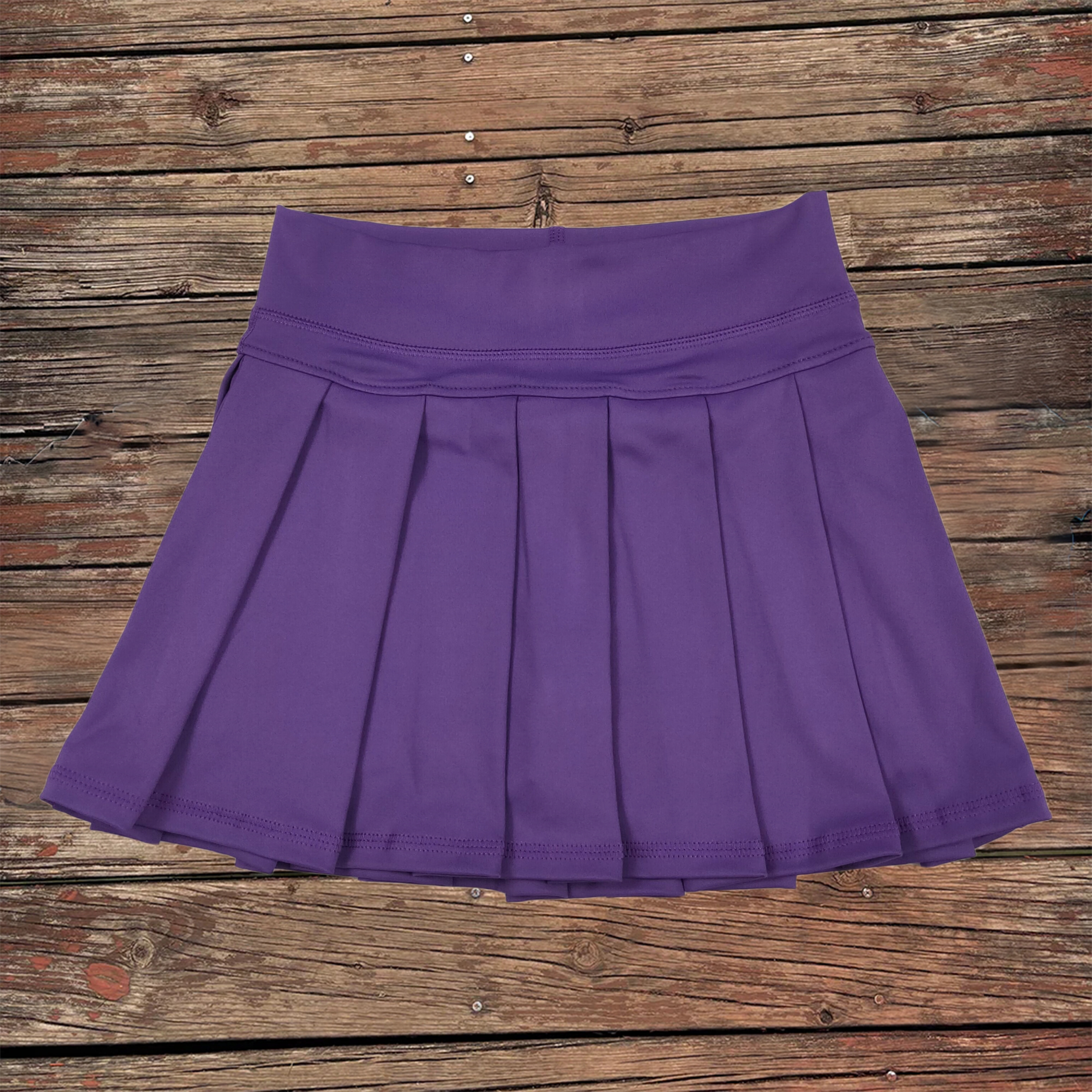 Baby Yoga Clothing - Falda plisada morada para bebé niña,