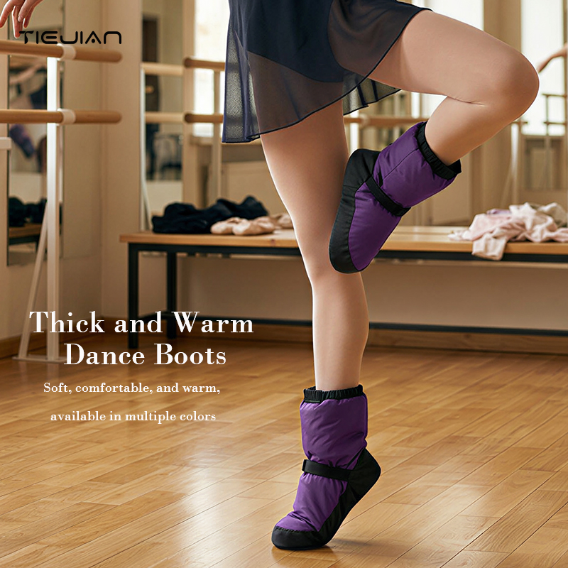 Soft Sole Booties - Botas de Ballet, Zapatos de Algodón