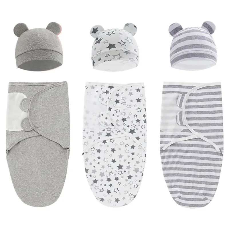 Baby Clothing Organic Cotton - Manta envolvente para bebé de algodón