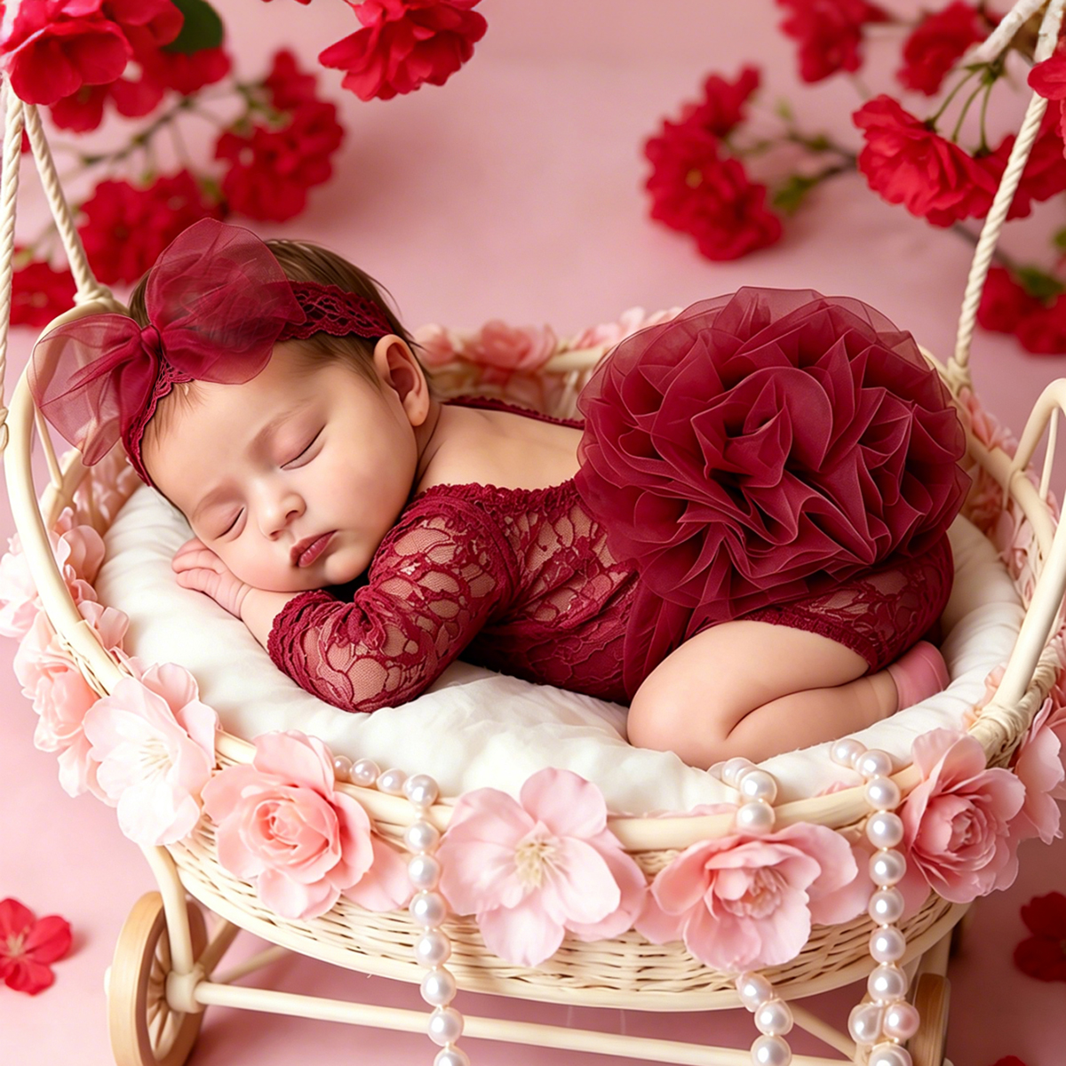 Baby Clothing Dresser - Conjunto de 2 Piezas, Vestido Tutú