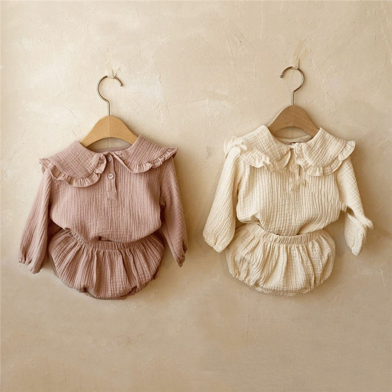Baby Clothing Organic Cotton - Ropa para niñas recién nacidas, camisa
