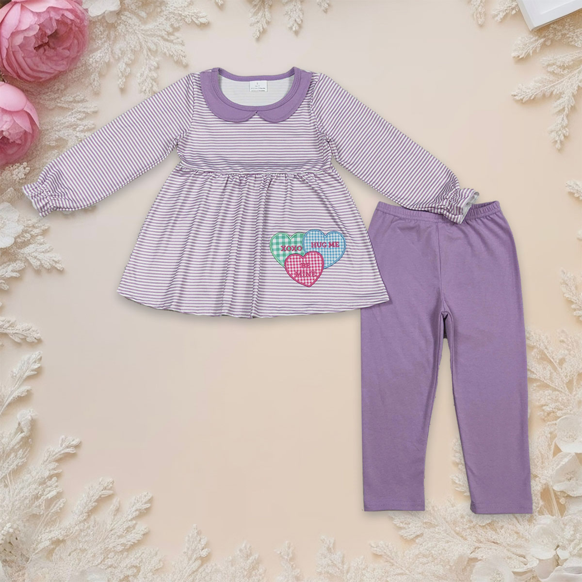 Xoxo Baby Clothing - Conjunto de ropa para bebé niña,