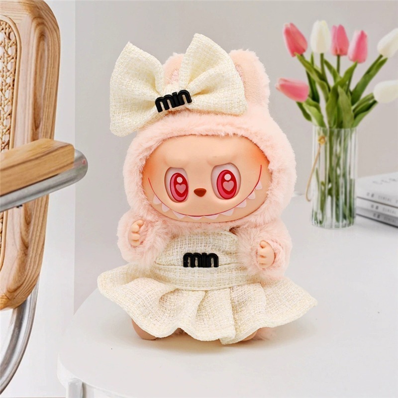 15 17cm para muñeca Labubu cor - Baby Clothing Set reseña y precio