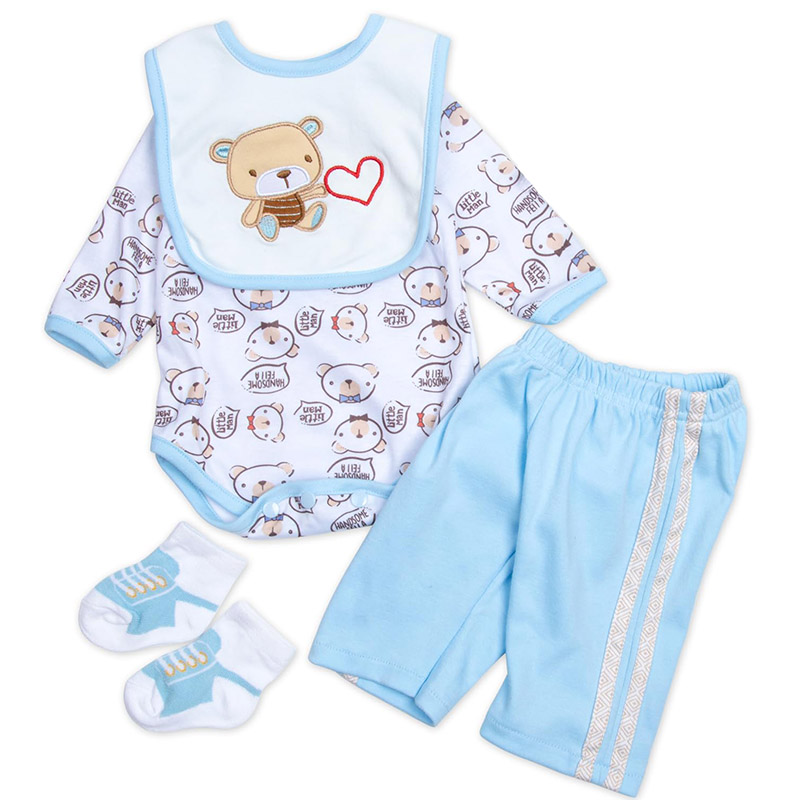 Ropa para muñecas Reborn, conj - Baby Clothing Usa reseña y precio