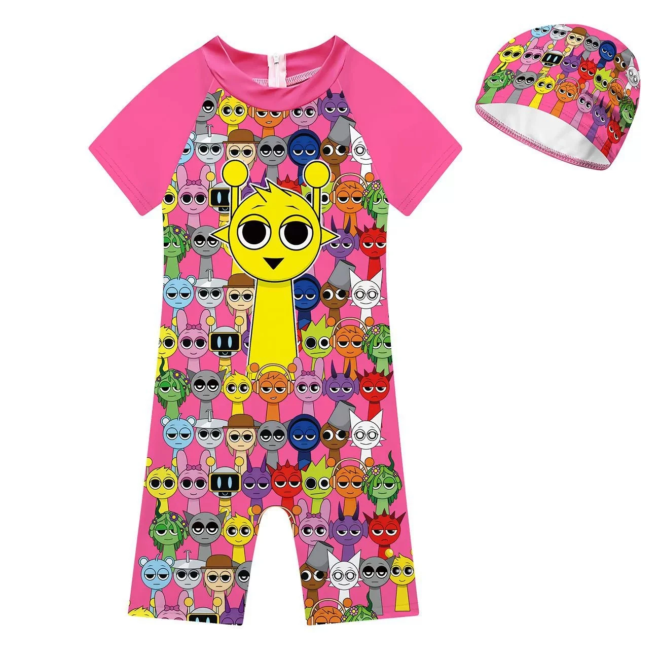 Traje de baño de felpa Sprunki - Baby Clothing Online reseña y precio