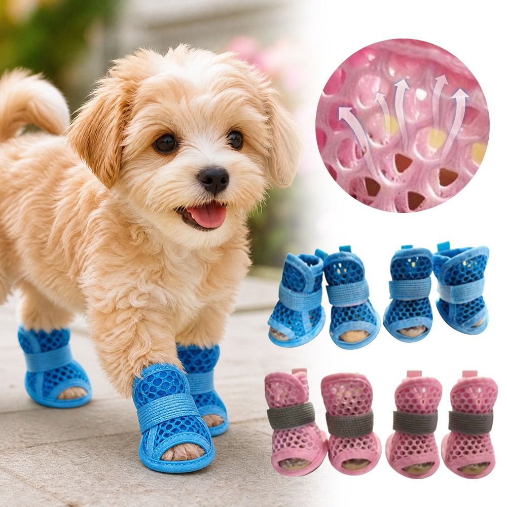 4 pares de zapatos de malla po - Soft Sole Booties reseña y precio