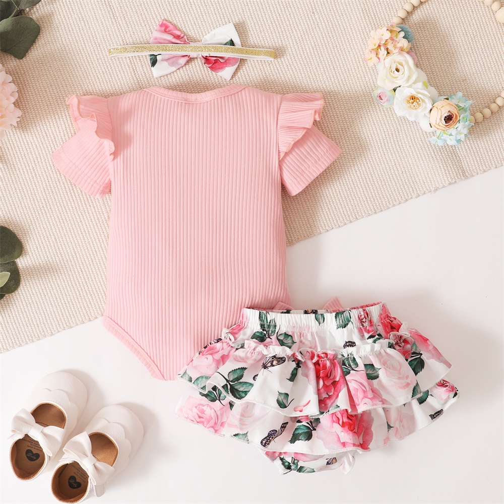Conjunto de trajes de 3 piezas - Baby Clothing Online reseña y precio