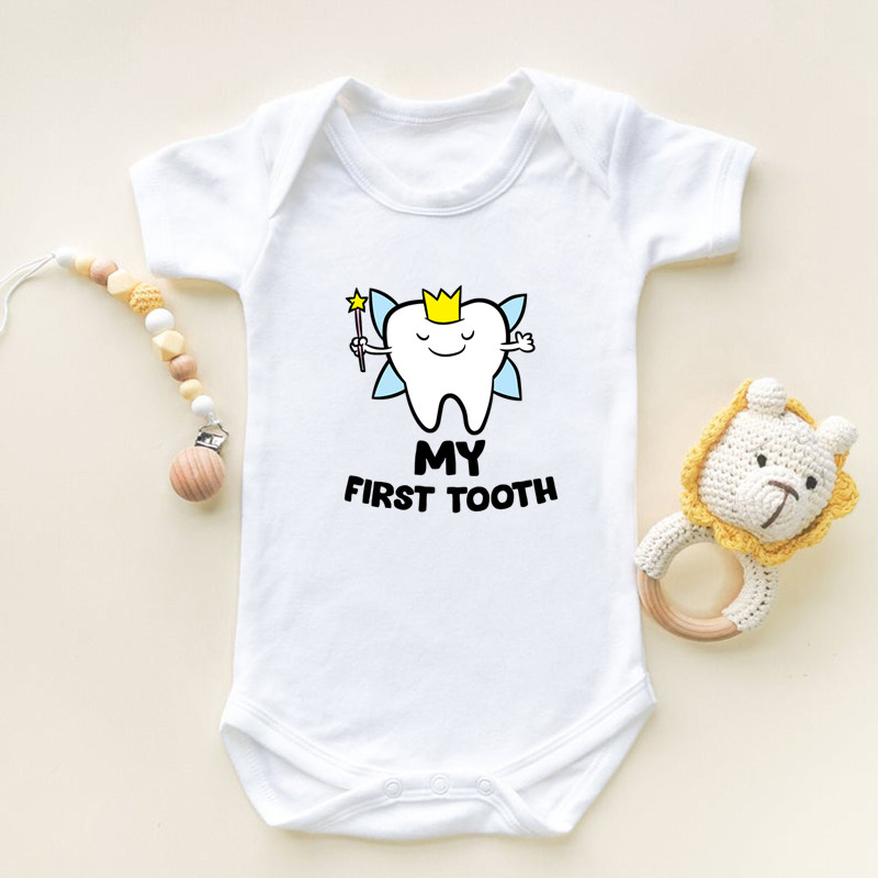 Tengo mi primer diente estampa - Baby Clothing Next reseña y precio