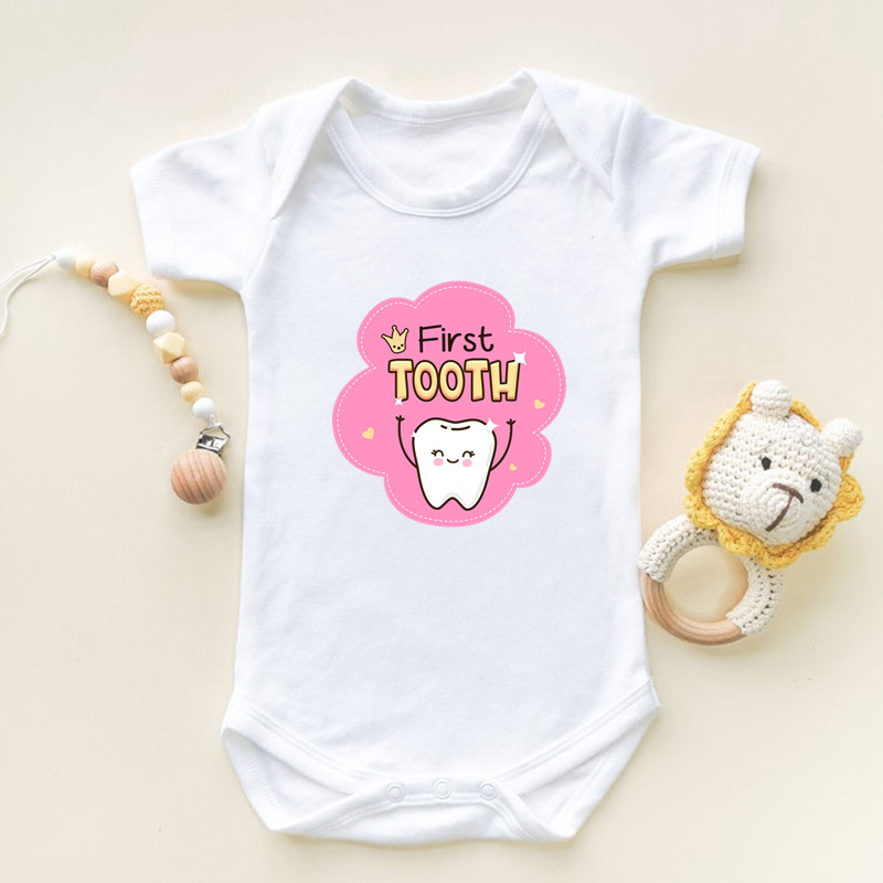 Tengo mi primer diente estampa - Baby Clothing Next reseña y precio