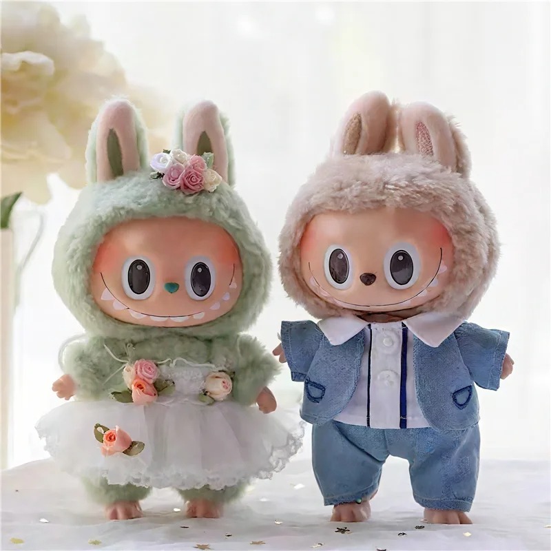 15 17cm para muñeca Labubu ama - Baby Clothing Usa reseña y precio