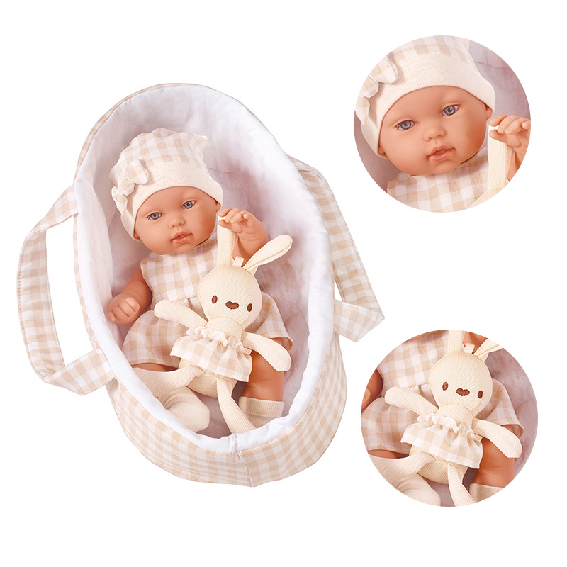 Muñeca Bebé de 35 cm (14 Pulga - Baby Clothing Basket reseña y precio