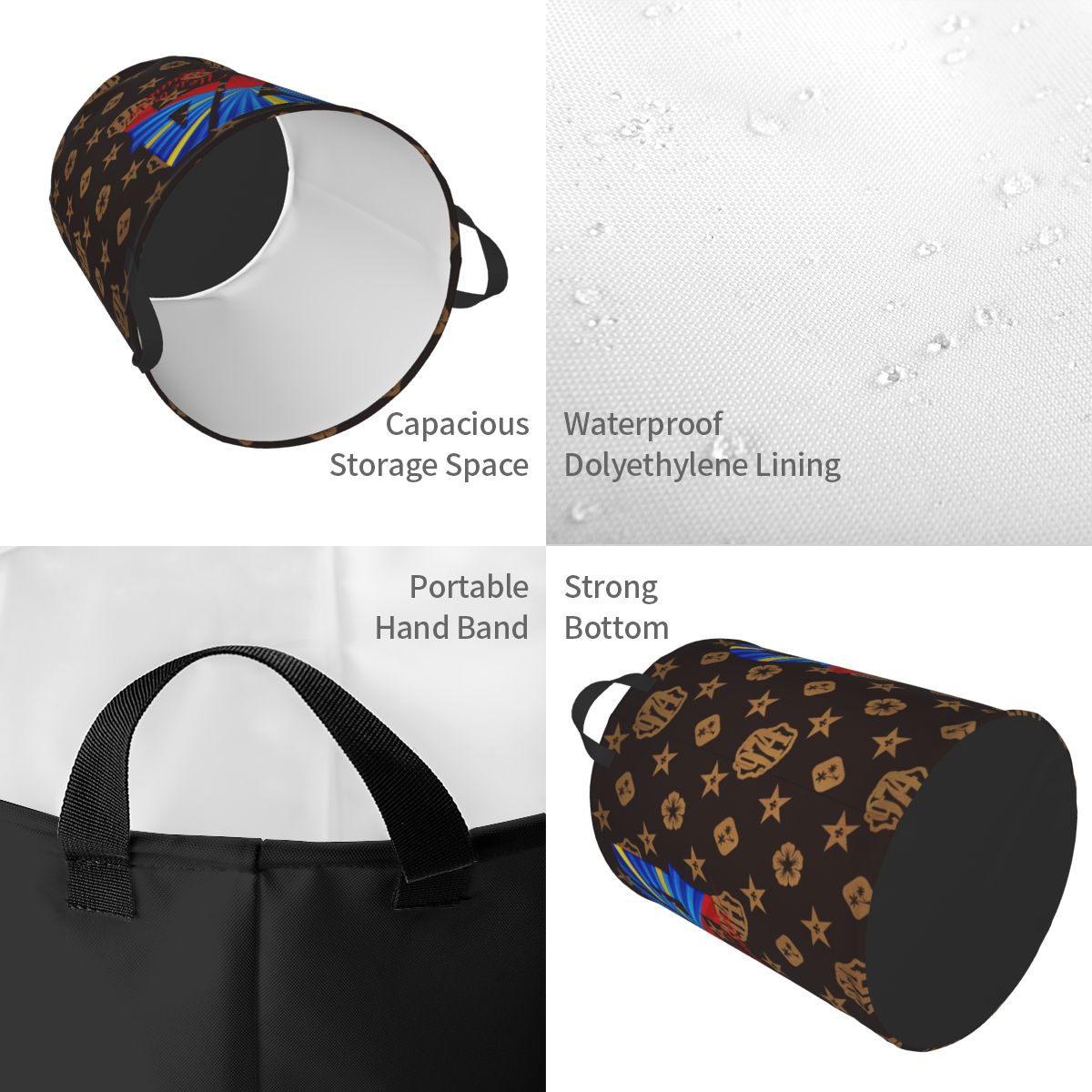 Cesta de lavandería con logoti - Baby Clothing Basket reseña y precio