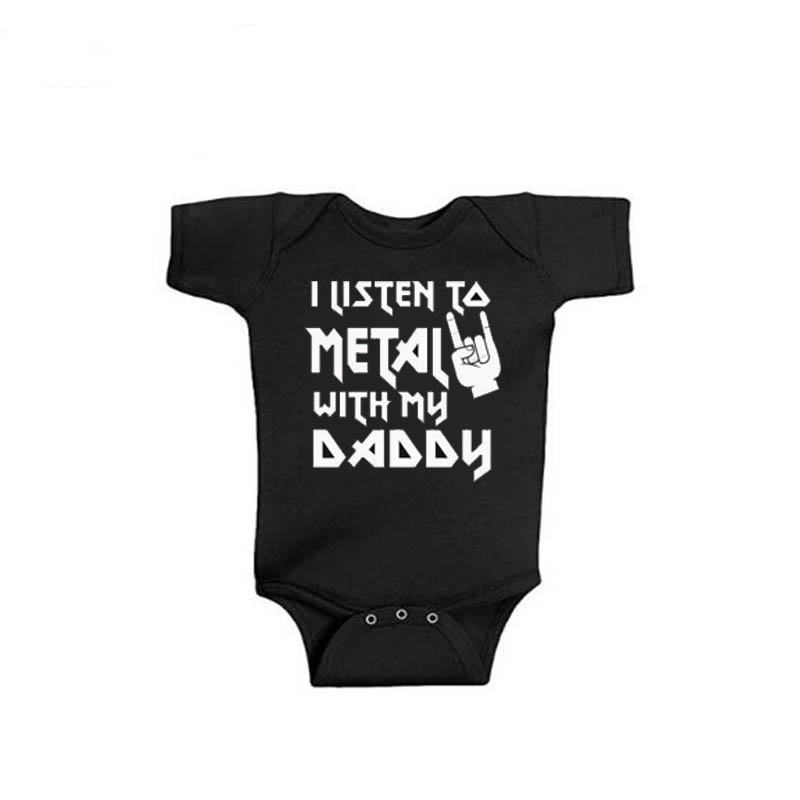 I Listen to Metal with My Dadd - Baby Clothing Next reseña y precio