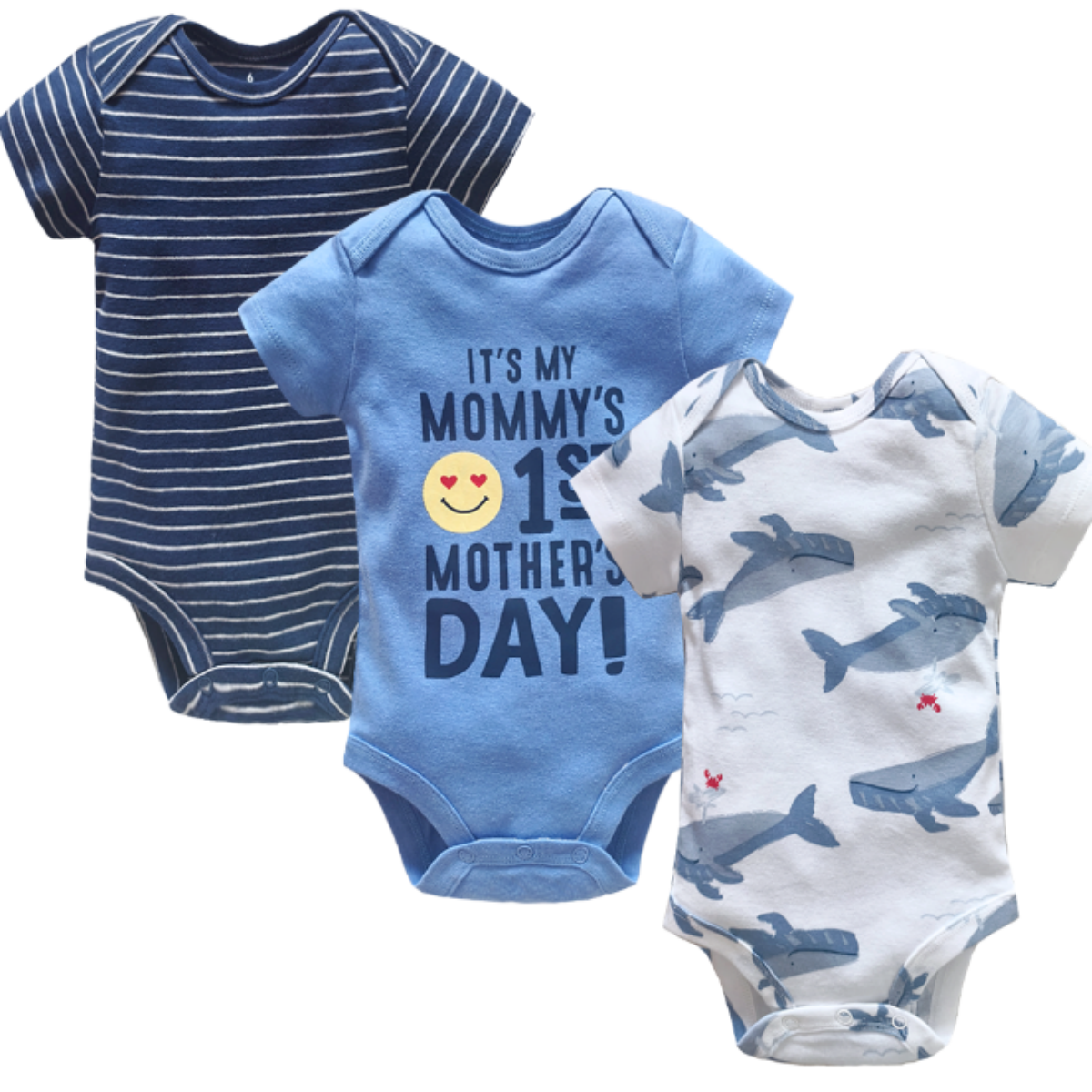 Lote de 3 Bodys para Bebé, Nue - Baby Clothing Online reseña y precio