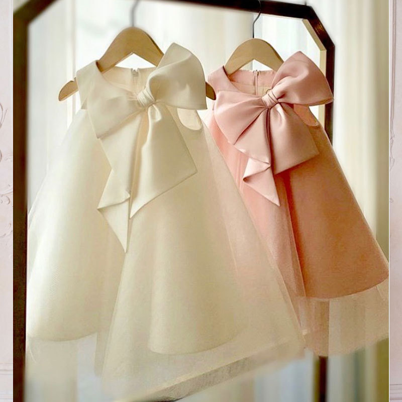 Vestido de verano con lazo gra - Baby Clothing Set reseña y precio
