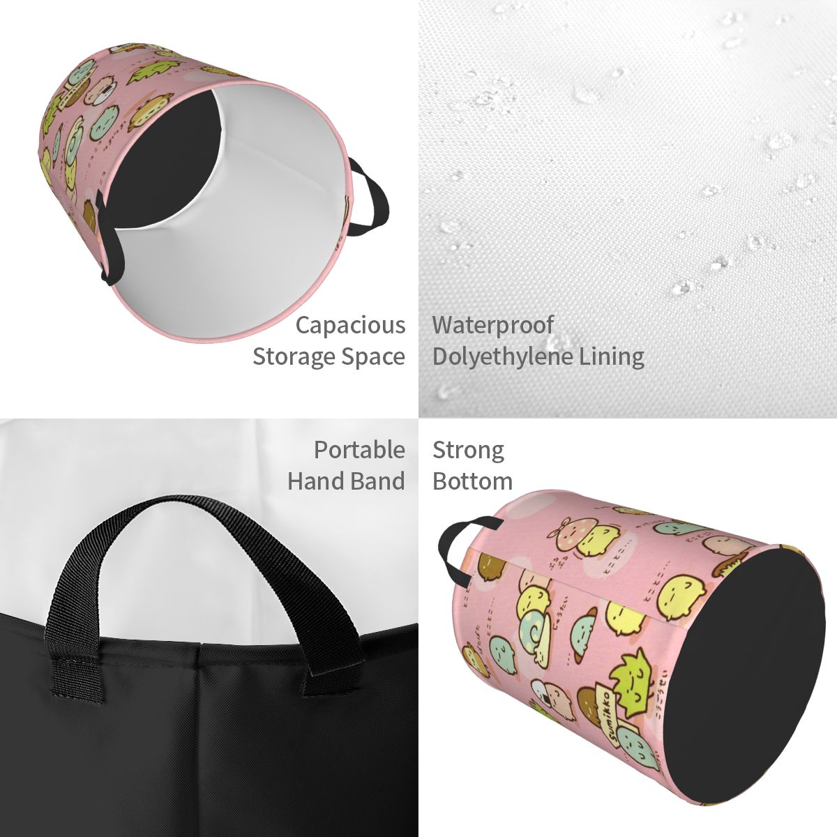 Cesta de lavandería de dibujos - Baby Clothing Basket reseña y precio