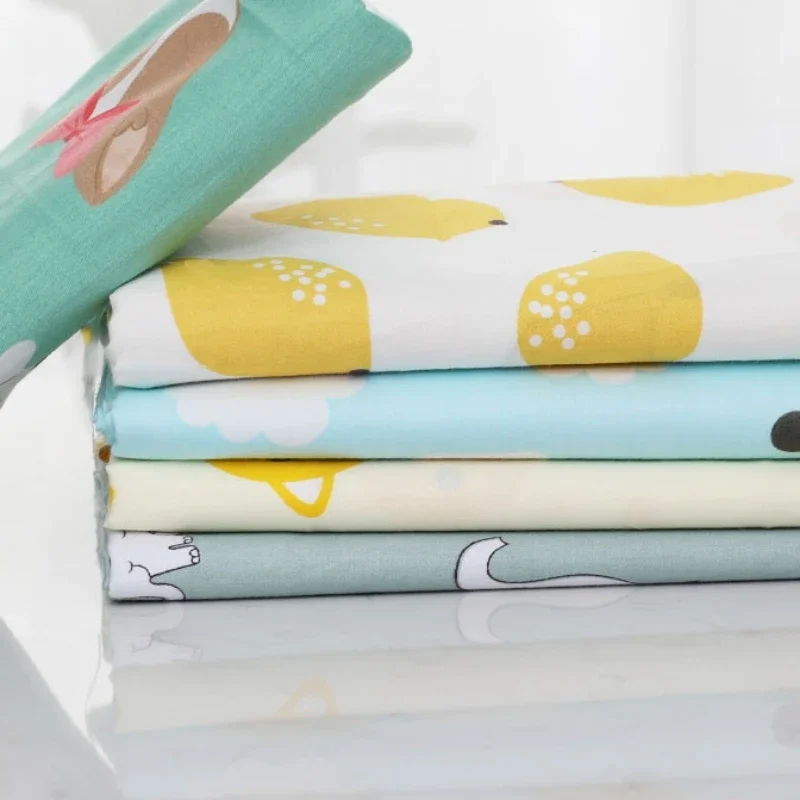 Tela estampada de algodón puro - Baby Clothing Organic Cotton reseña y precio