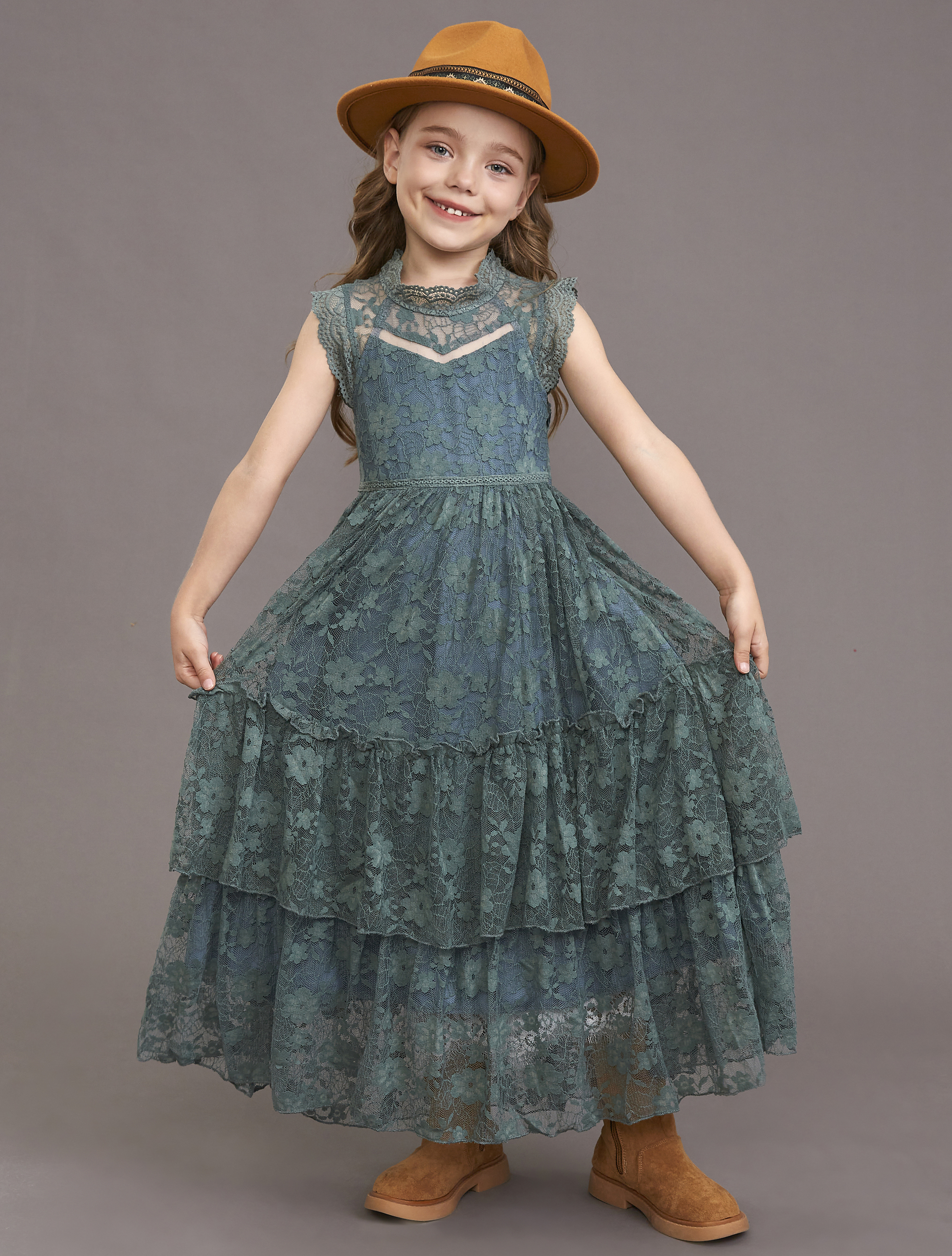 Vestido de Flores para Niñas,  - Baby Clothing Discount reseña y precio