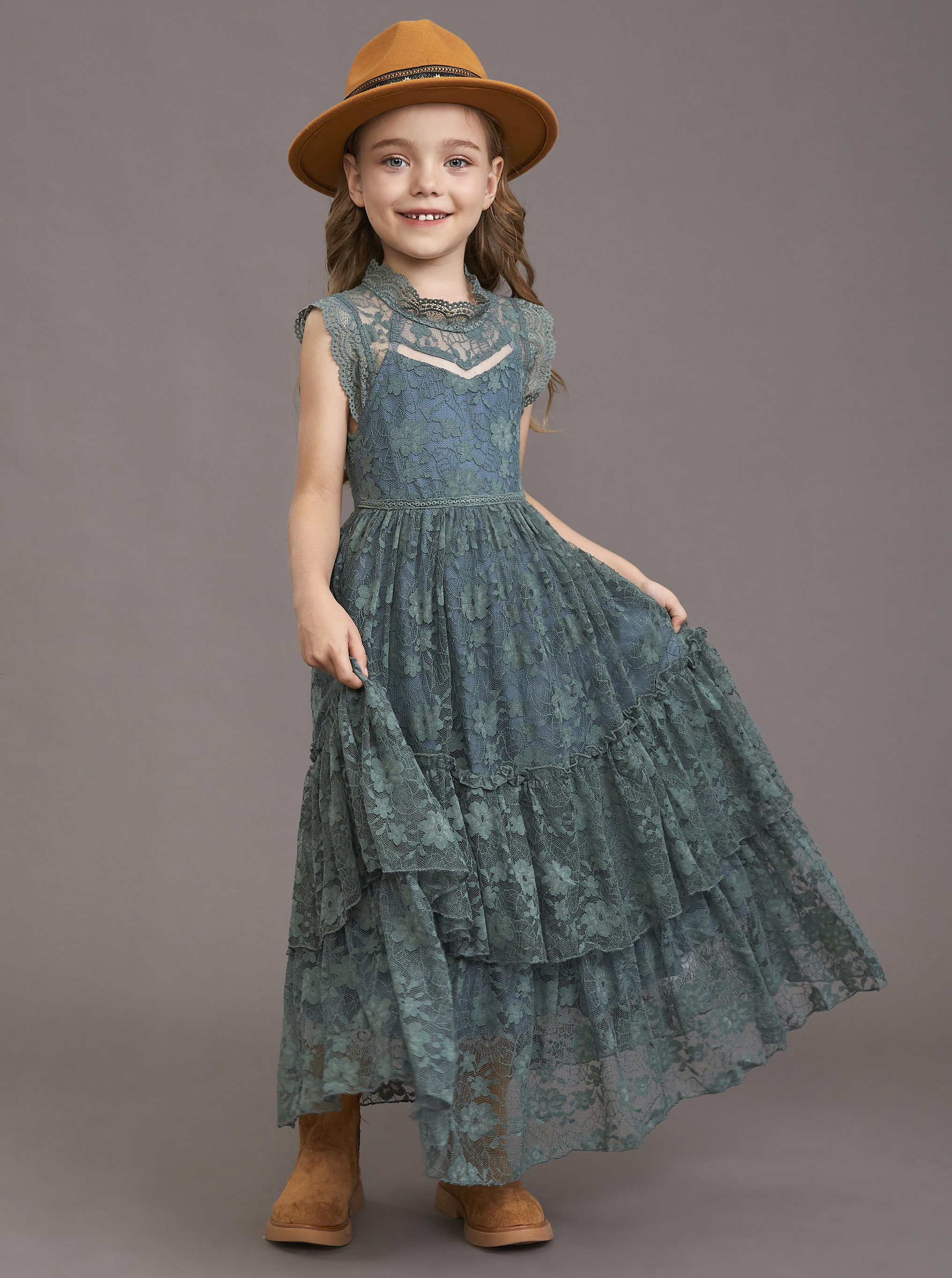 Vestido de Flores para Niñas,  - Baby Clothing Discount reseña y precio