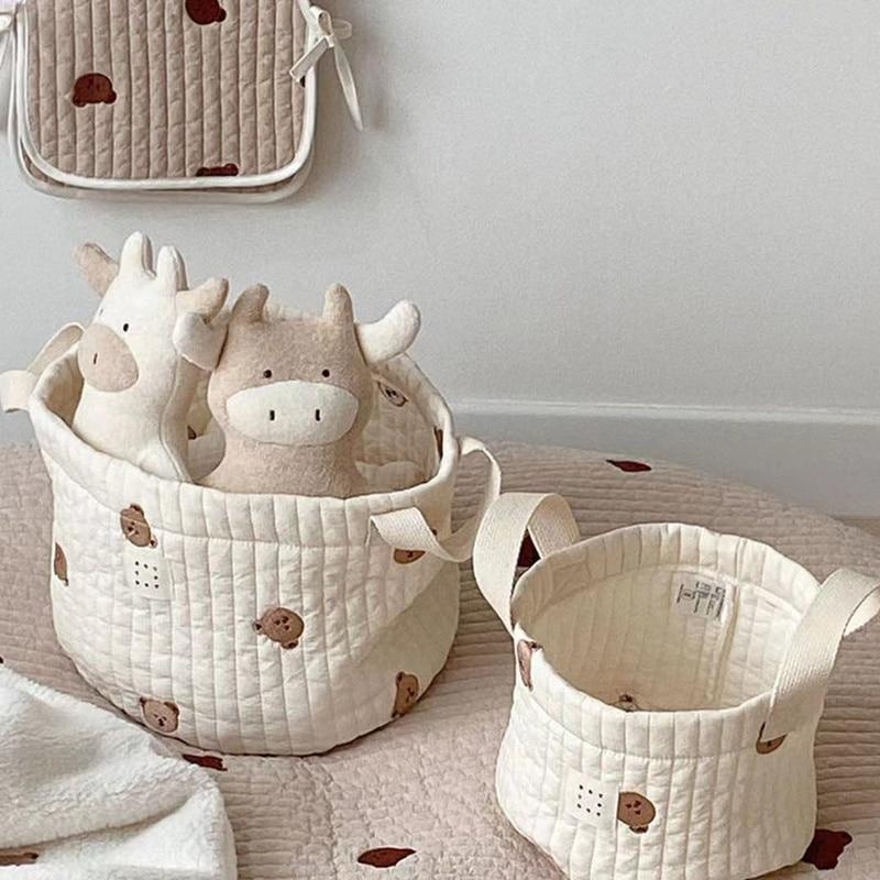Bolsa de pañales con bordado d - Baby Clothing Basket reseña y precio