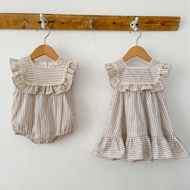 Ropa de hermanas, vestido de f - Baby Clothing Online reseña y precio