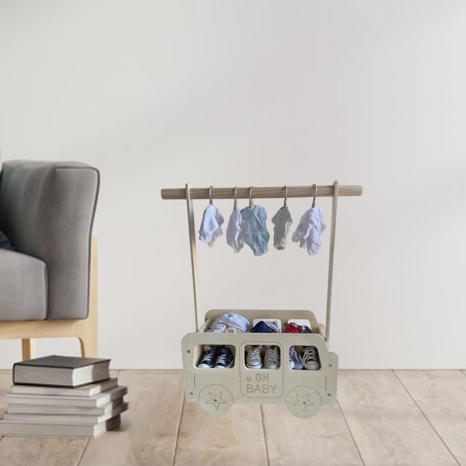Estante para ropa para mascota - Baby Clothing Basket reseña y precio