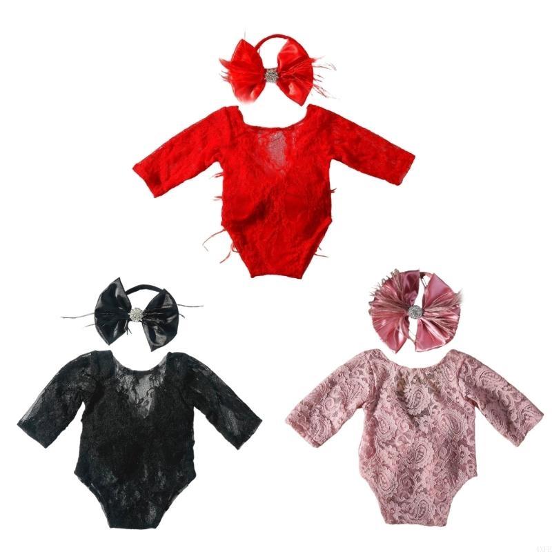 Juego ropa bebé elegante encaj - Baby Clothing Set reseña y precio