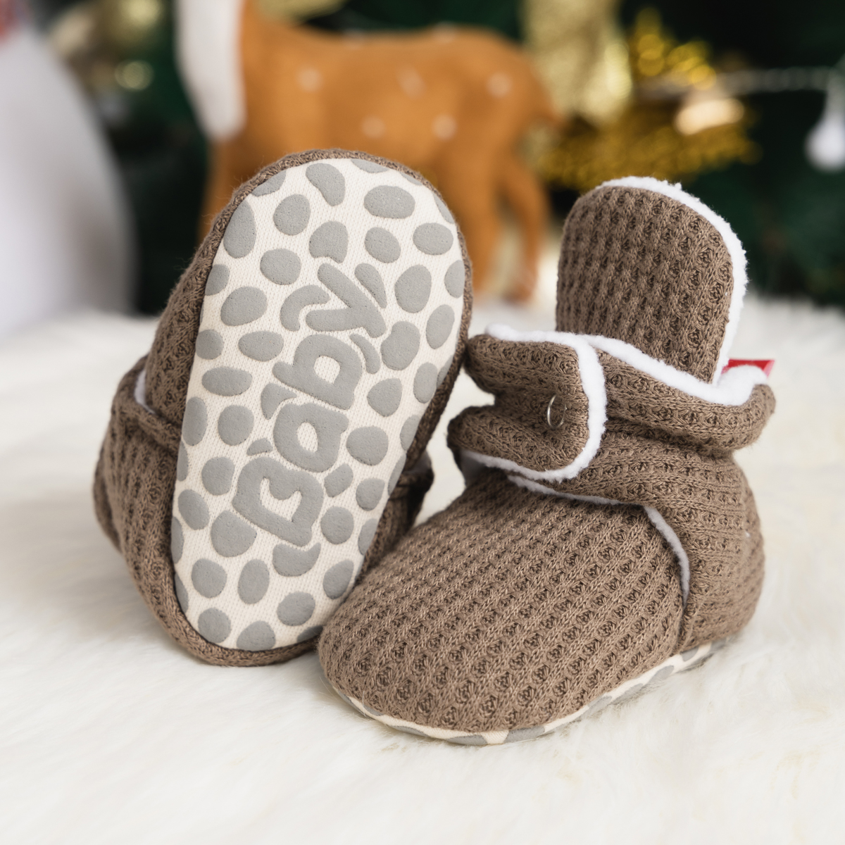 KIDSUN-zapatos de calcetín cál - Soft Sole Booties reseña y precio