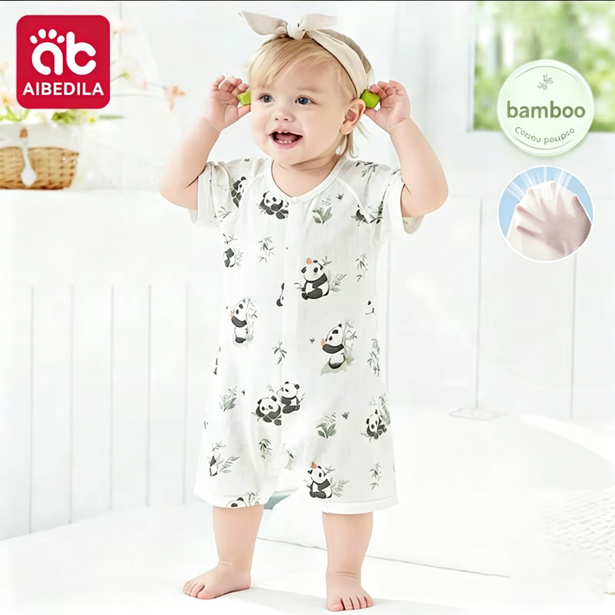 AIBEDILA Mono de manga corta d - Baby Clothing Set reseña y precio